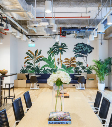 Coworking space in Singapore